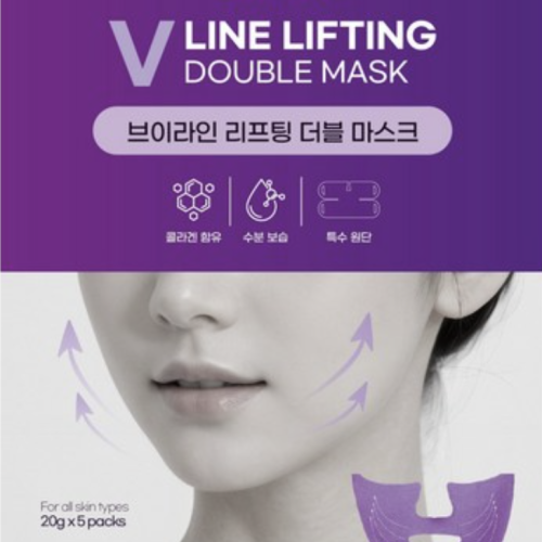 미코즈 늘어진 턱 더블 텐션업 리프팅 수분 콜라겐 주름 마스크 팩